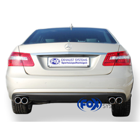 Mercedes E-Class 212 Silenziatore posteriore destra e sinistra – 2x80 Tipo 1 (Cod. F-MB043004-070)
