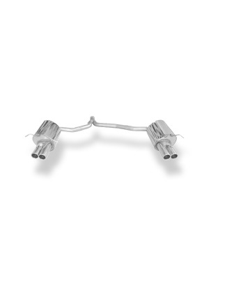 Mercedes E-Class coupé C207 – 4 cilindri Silenziatore posteriore con uscita destra (Cod. F-MB0431