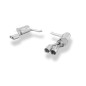 Mercedes CLS W218 Silenziatore posteriore destra e sinistra 63,5mm – 2x90 ty (Cod. F-MB161014-292)