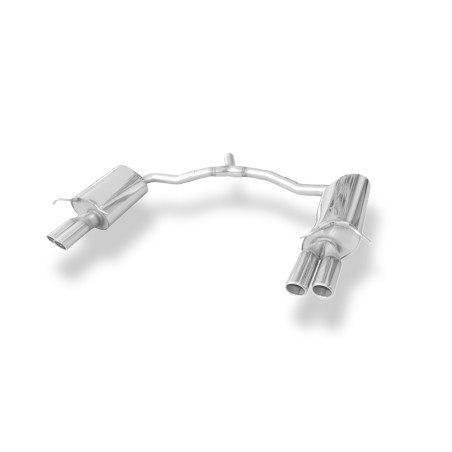 Mercedes E-Class cabrio A207 4 cilindri Silenziatore posteriore con uscita destrah (Cod. F-MB043083-
