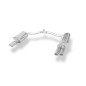 Mercedes E-Class cabrio A207 4 cilindri Silenziatore posteriore con uscita destrah (Cod. F-MB043083-