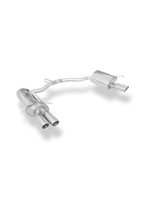 Mercedes E-Class cabrio A207 4 cilindri Silenziatore posteriore con uscita destrah (Cod. F-MB043083-