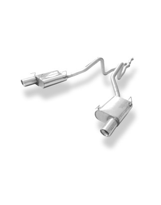 Ford Mustang coupé Silenziatore posteriore destra e sinistra – 1x90 Tipo 17 (Cod. F-FO140043-151)