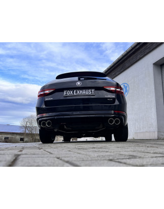 Skoda Superb III 3V 4x4 Silenziatore posteriore destra e sinistra – 2x90 tipo (Cod. F-SK072014-292