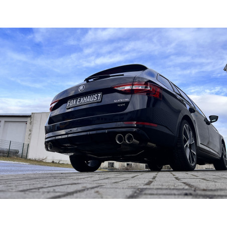 Skoda Superb III 3V 4x4 Silenziatore posteriore destra e sinistra – 2x90 tipo (Cod. F-SK072014-292