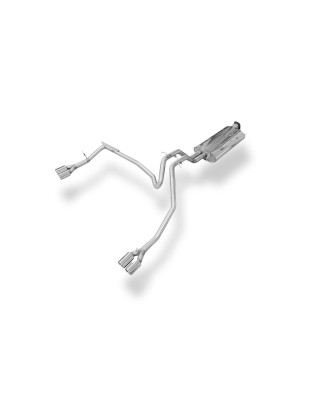 Jeep Commaltro Tipo XK Silenziatore posteriore uscita destra/sinistra – 2x80 Tipo 13 destra/sinist