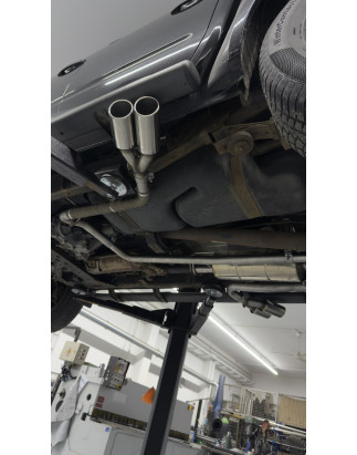 Nissan Navara D40 – 3,0l dCi Silenziatore uscita posteriore laterally r (Cod. F-NI230001-132)