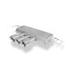 Honda Civic X Tipo R Silenziatore posteriore con uscite destra e sinistra (duplex) – 100-9 (Cod. F