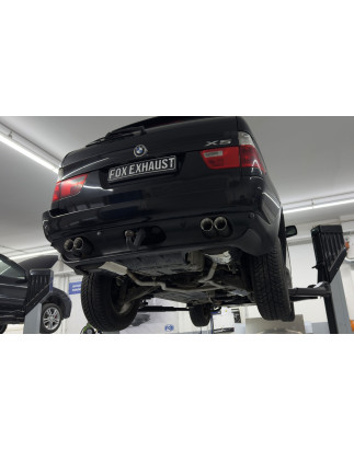 BMW X5 E53 Silenziatore posteriore destra e sinistra – 2x80 Tipo 25 destra e sinistra (Cod. F-BM11