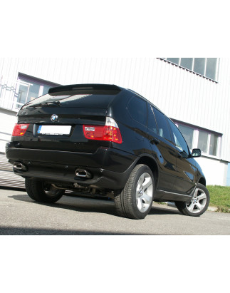 BMW X5 E53 Silenziatore posteriore destra e sinistra – 160x80 Tipo 53 destra e sinistra (Cod. F-BM