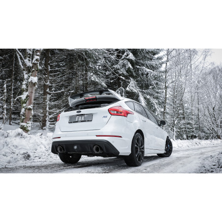 Ford Focus III RS Silenziatore posteriore con uscite destra e sinistra (duplex) – 1x114 tipo (Cod.