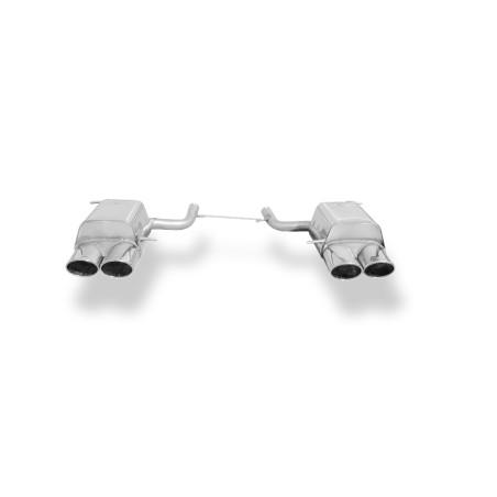 Mercedes SLK Tipo 171/172 Silenziatore posteriore rechs/sinistra – 2x115x8 (Cod. F-MB142004-348)