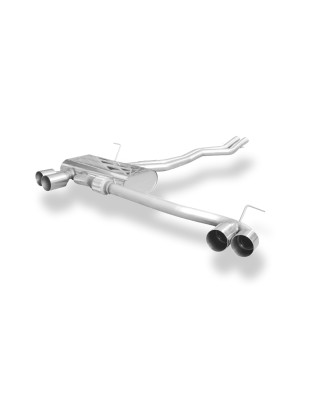 BMW Z4 E85 Silenziatore posteriore con uscite destra e sinistra (duplex)x80 Tipo 10 con uscite destr