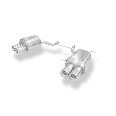 Mercedes SLK Tipo 171 – 4/6 cilindri Silenziatore posteriore rechs/lef (Cod. F-MB141064-072)