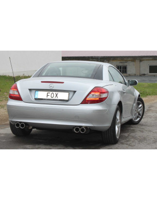 Mercedes SLK Tipo 171 – 4/6 cilindri Silenziatore posteriore rechs/lef (Cod. F-MB141064-072)
