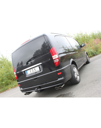 Mercedes Vito/ Viano – W639 Kompact Silenziatore posteriore exi (Cod. F-MB081056-348)