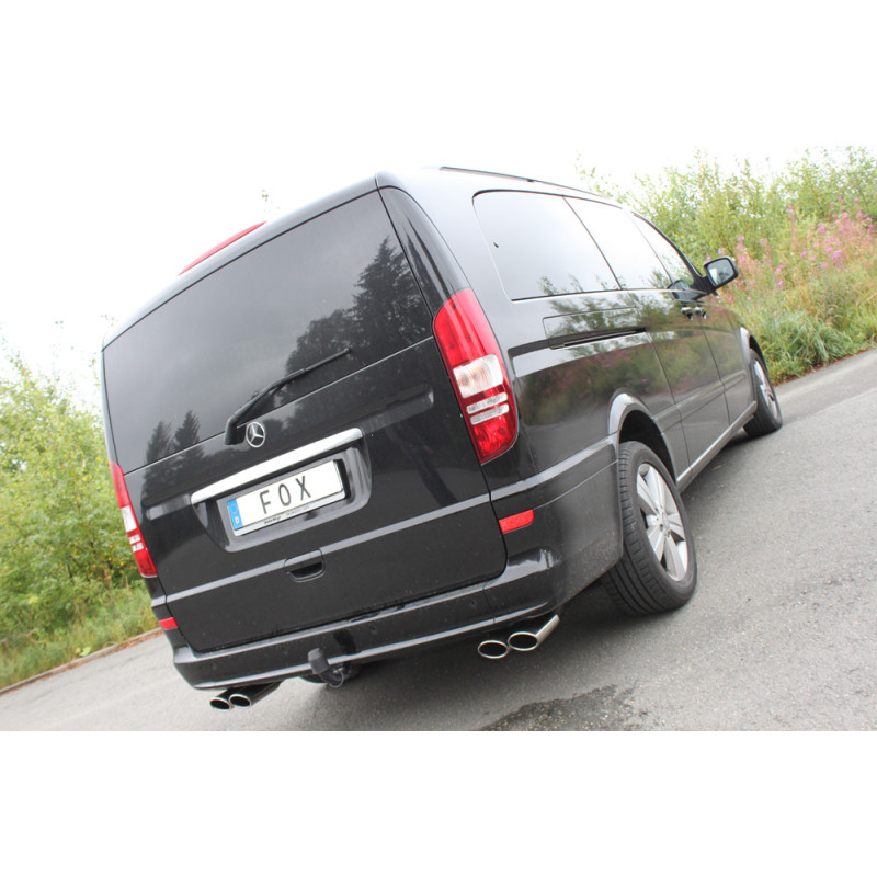 Mercedes Vito/ Viano – W639 Kompact Silenziatore posteriore exi (Cod. F-MB081056-348)
