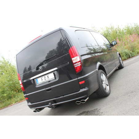 Mercedes Vito/ Viano – W639 Kompact Silenziatore posteriore exi (Cod. F-MB081056-348)