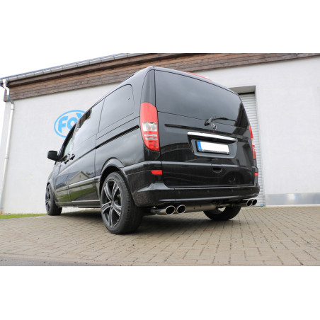 Mercedes Vito/ Viano – W639 Kompact Silenziatore posteriore exi (Cod. F-MB081056-348)