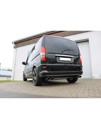 Mercedes Vito/ Viano – W639 Kompact Silenziatore posteriore exi (Cod. F-MB081056-348)