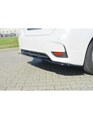 Splitter posteriore Lexus CT Mk1 Facelift (senza barre verticali) (Cod. M-LE-CT-1F-H-RD1G)