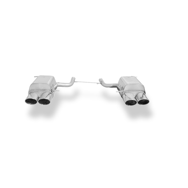 Mercedes SLK Tipo 171 – 4/6 cilindri Silenziatore posteriore rechs/lef (Cod. F-MB141064-348)