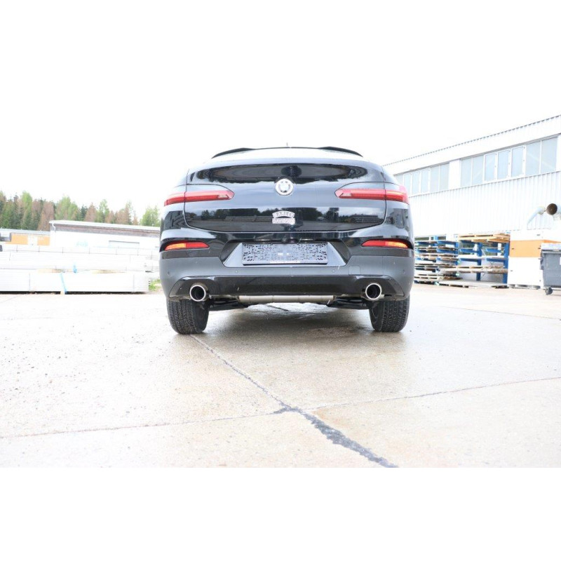 BMW X3 G01/ X4 G02 – 20i Silenziatore posteriore con uscita sinistra/destra – 1x (Cod. F-BM17100