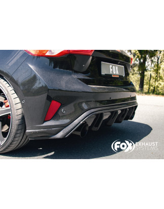 Ford Focus IV ST Silenziatore posteriore con uscite destra e sinistra (duplex) – 1x100 tipo (Cod. 