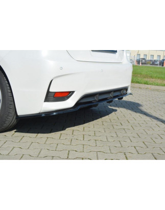 Splitter posteriore Lexus CT Mk1 Facelift (con barre verticali) (Cod. M-LE-CT-1F-H-RD1+RD2G)
