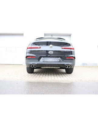 BMW X3 G01/ X4 G02 – 20i Silenziatore posteriore con uscita sinistra/destra – 2x (Cod. F-BM17100