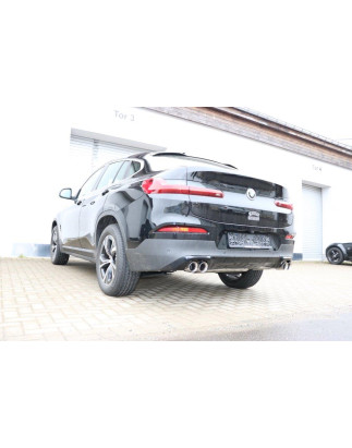 BMW X3 G01/ X4 G02 – 20i Silenziatore posteriore con uscita sinistra/destra – 2x (Cod. F-BM17100