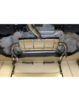 BMW X3 G01/ X4 G02 – 20i Silenziatore posteriore con uscita sinistra/destra – 2x (Cod. F-BM17100