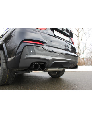 BMW X4 F26 Silenziatore posteriore con uscita sinistra/destra – 2x90 Tipo 25 destro (Cod. F-BM1700