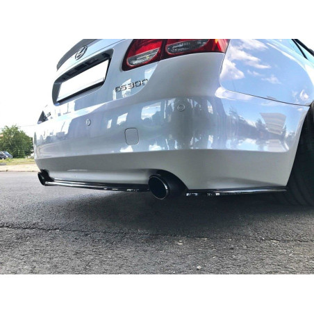 Splitter posteriore Lexus GS 300 Mk3 Facelift (senza barre verticali) (Cod. M-LE-GS-3F-RD1G)