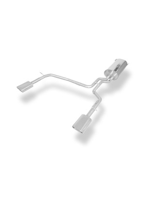 Lexus RX 400H – HXU3 Silenziatore posteriore con uscite destra e sinistra (duplex) – 135x80 (Cod