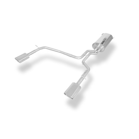 Lexus RX 400H – HXU3 Silenziatore posteriore con uscite destra e sinistra (duplex) – 135x80 (Cod