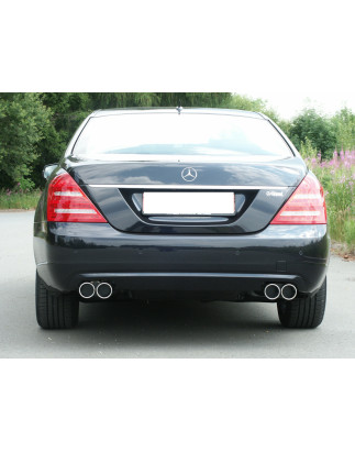 Mercedes S-Class S221/W221 Facelift Silenziatore posteriore destra e sinistra (Cod. F-MB074034-052)