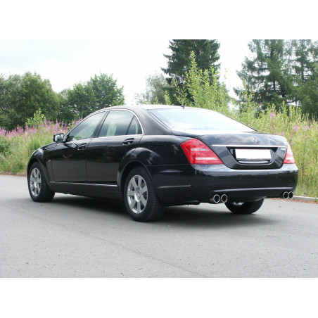 Mercedes S-Class S221/W221 Facelift Silenziatore posteriore destra e sinistra (Cod. F-MB074034-052)