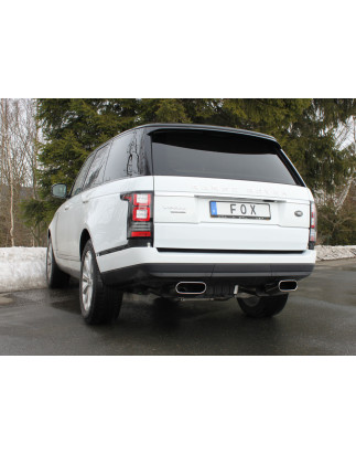 Range Rover IV – MK Silenziatore posteriore con uscite destra e sinistra (duplex)20x80 (Cod. F-LR0