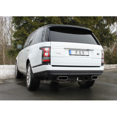 Range Rover IV – MK Silenziatore posteriore con uscite destra e sinistra (duplex)20x80 (Cod. F-LR0