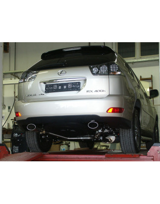 Lexus RX 400H – HXU3 Silenziatore posteriore con uscite destra e sinistra (duplex) – 140x90 (Cod