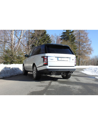 Range Rover IV Benzin – MK Silenziatore posteriore con uscite destra e sinistra - (Cod. F-LR013003