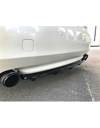 Splitter posteriore Lexus GS 300 Mk3 Facelift (con barre verticali) (Cod. M-LE-GS-3F-RD1+RD2G)