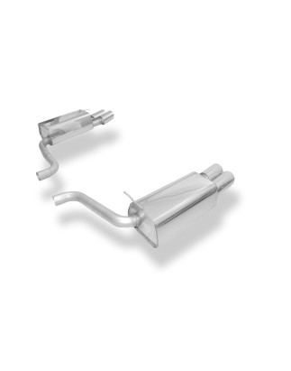 Jaguar XF CC9 Silenziatore posteriore destra e sinistra – 2x90 Tipo 17 destra (Cod. F-JA080004-152