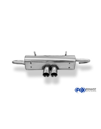 Porsche Boxster Tipo 986 Silenziatore uscita posteriore center – 2x90 t (Cod. F-PO090015-292)