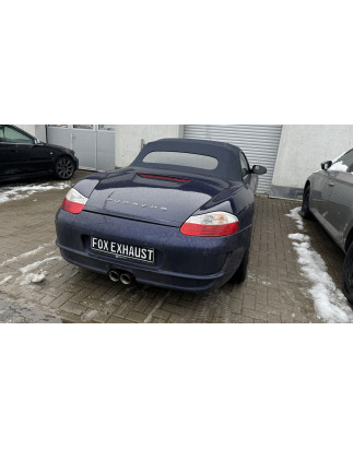 Porsche Boxster Tipo 986 Silenziatore uscita posteriore center – 2x90 t (Cod. F-PO090015-292)