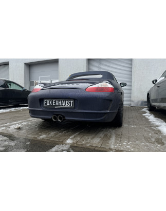 Porsche Boxster Tipo 986 Silenziatore uscita posteriore center – 2x90 t (Cod. F-PO090015-292)