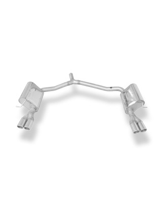 Mercedes E-Class W212- 4 cilindri Silenziatore posteriore destra e sinistra (Cod. F-MB043033-126)