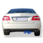Mercedes E-Class W212- 4 cilindri Silenziatore posteriore destra e sinistra (Cod. F-MB043033-126)