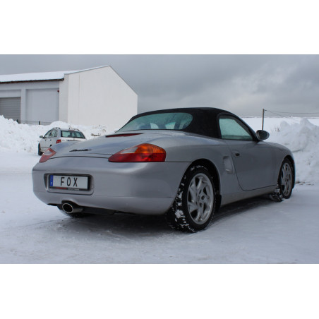 Porsche Boxster Tipo 986 Silenziatore uscita posteriore center – 2x80 t (Cod. F-PO090015-351)
